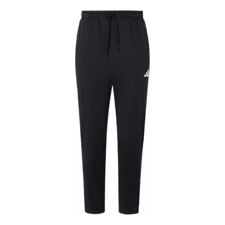 adidas Casual Pants Asia Sizing 'Black White' JY8568