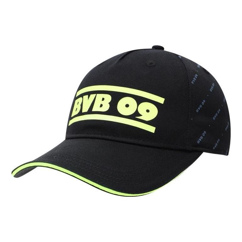PUMA BVB Legacy Football Baseball Cap 'Black Yellow' 02360305