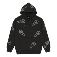 Palace FW21 ULTIMO Eyelet P Hoodie 'Black' P21CS084