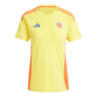 (WMNS) adidas Colombia 24 Home Soccer Jersey Asia Sizing 'Yellow' IP8282