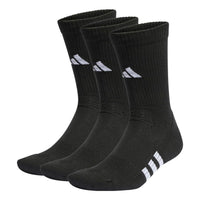 adidas Performance Cushioned Crew Socks (3 Pairs) 'Black' IC9521