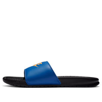Nike Benassi JDI Stylish Sports Slippers Blue Black 343880-036