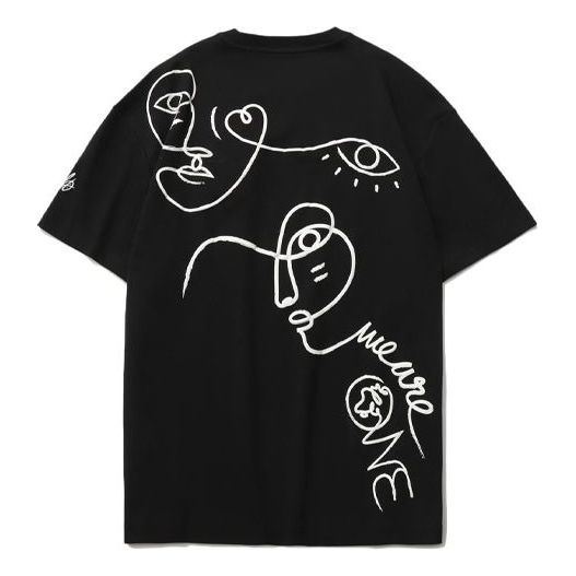Li-Ning x DFT Way Of Wade Graphic T-shirt 'Black White' AHSR573-1