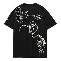 Li-Ning x DFT Way Of Wade Graphic T-shirt 'Black White' AHSR573-1