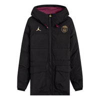 Air Jordan x PSG Down Parka 'Black' CW3173-010