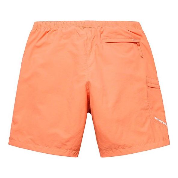 Supreme SS19 Nylon Trail Short Casual Shorts Unisex Orange SUP-SS19-10369