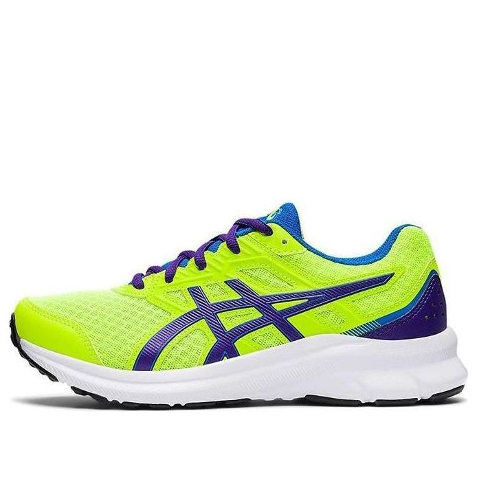 (GS) ASICS Jolt 3 'Hazard Green Gentry Purple' 1014A203-303