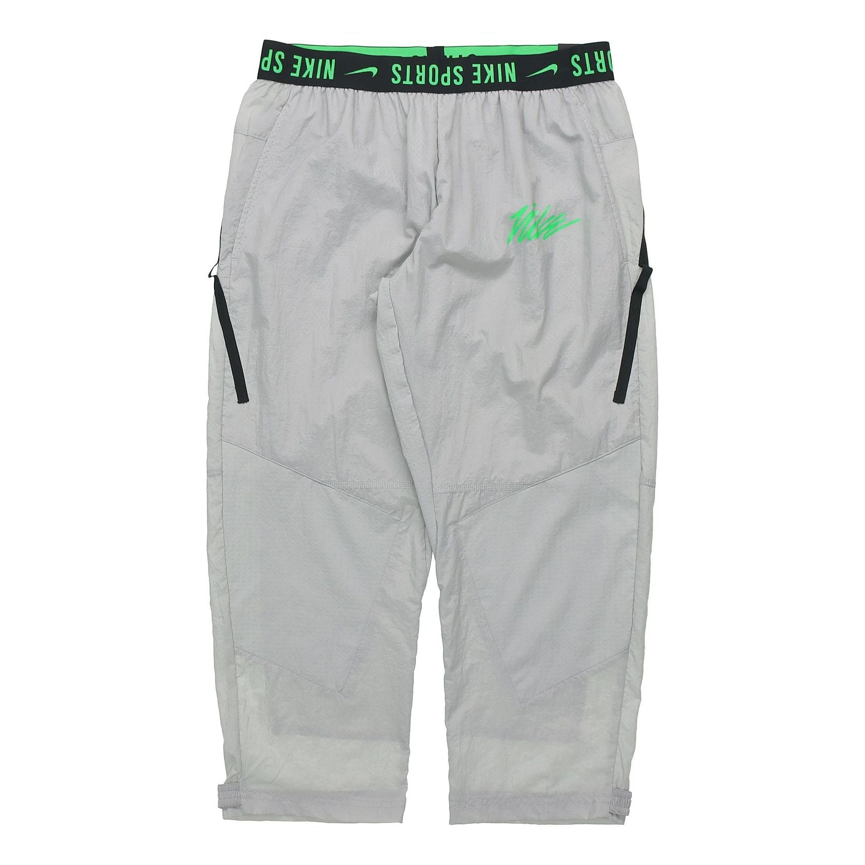 Men's Nike Woven Training Gray Cropped Pants/Trousers CJ4630-077