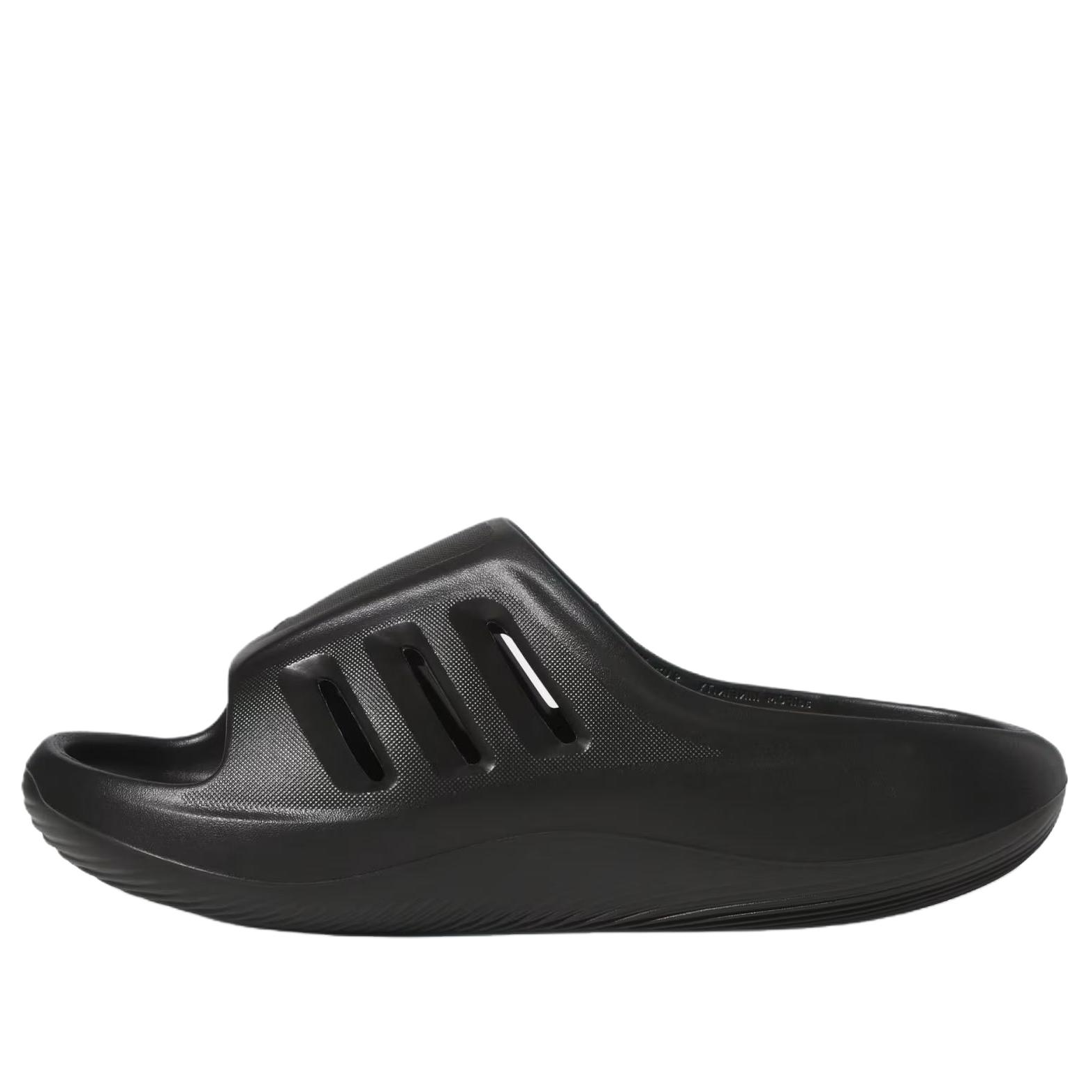 adidas adiFOM IIInfinity Slide Asia Sizing 'Black' JI0397