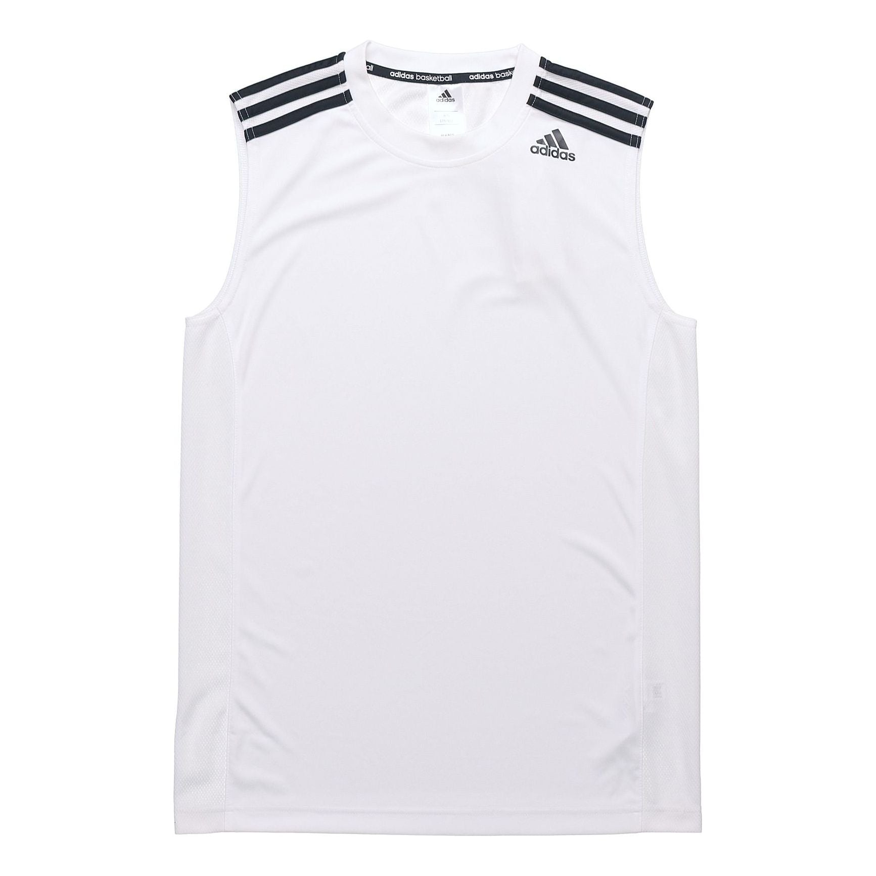 adidas All World SL Basketball Sports Vest White S87241