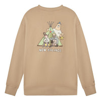 New Balance x JHI Lifestyle Crew Neck Pullover Asia Sizing 'Brown' NCA89053-BEI