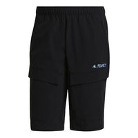 adidas Travel Shorts Printing Outdoor Sports Black GR9970