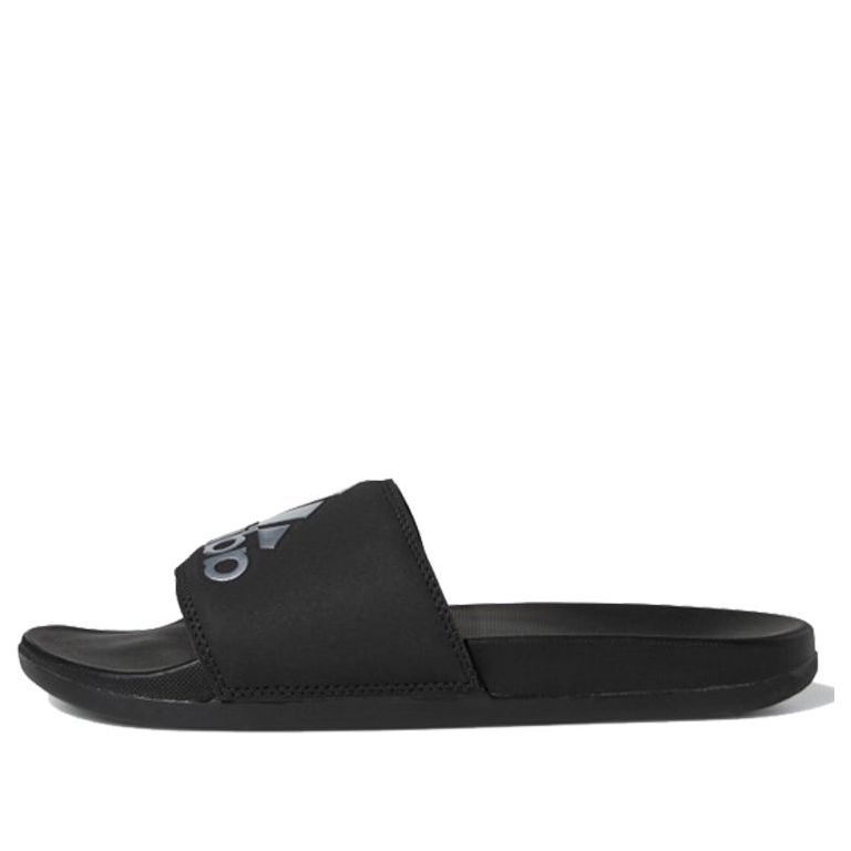 (WMNS) adidas Slide Adilette Comfort 'Black Silver' G28386