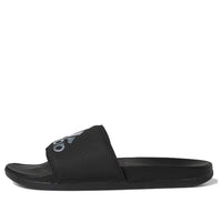 (WMNS) adidas Slide Adilette Comfort 'Black Silver' G28386