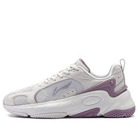 (WMNS) Li-Ning Coconut 'White Grey Purple' AGCT392-3