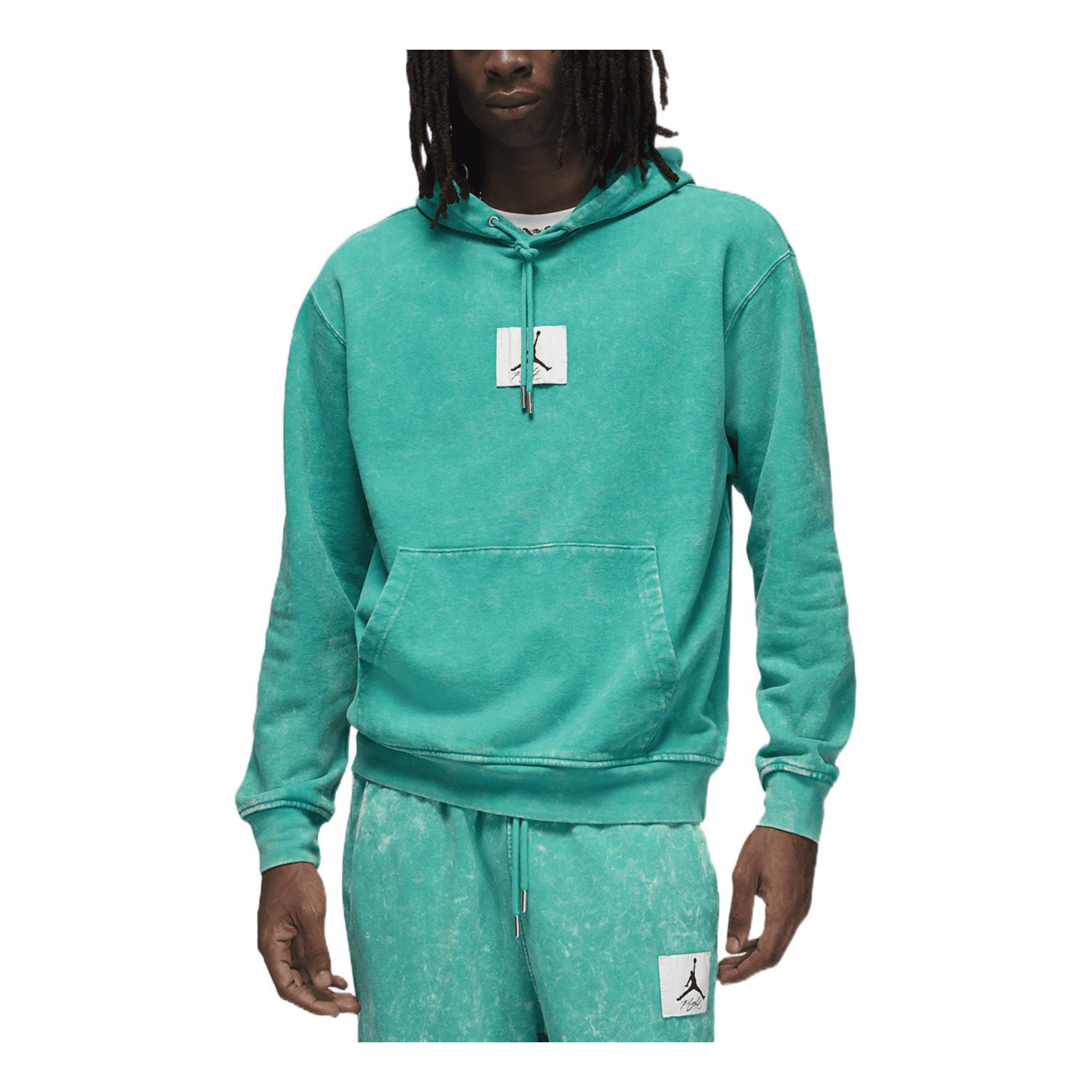 Air Jordan Solid Color Logo Drawstring Hoodie 'Mint Green' DR3087-322