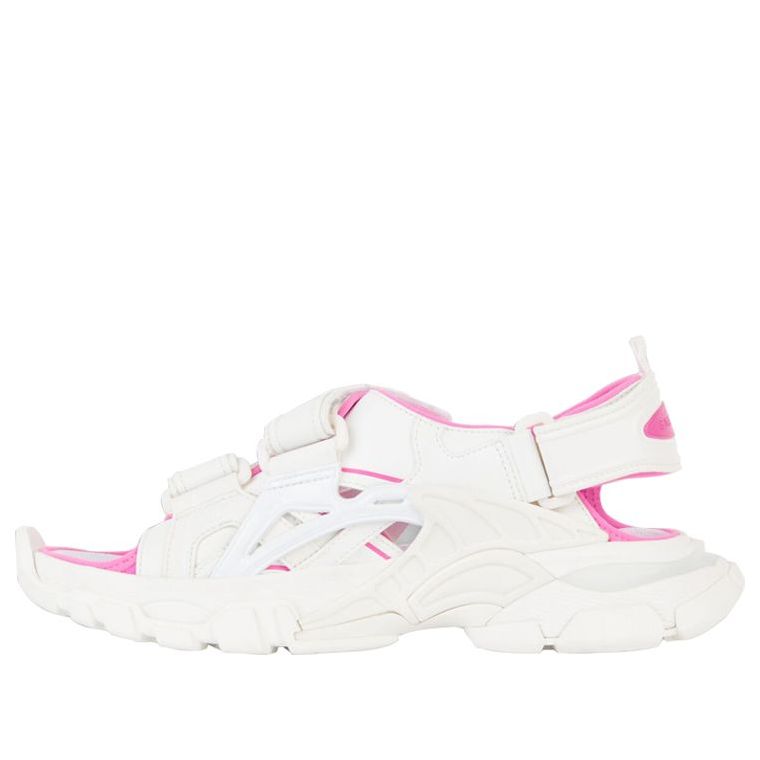 (WMNS) Balenciaga Track Sandals 'White Pink' 617543W3AJ19054