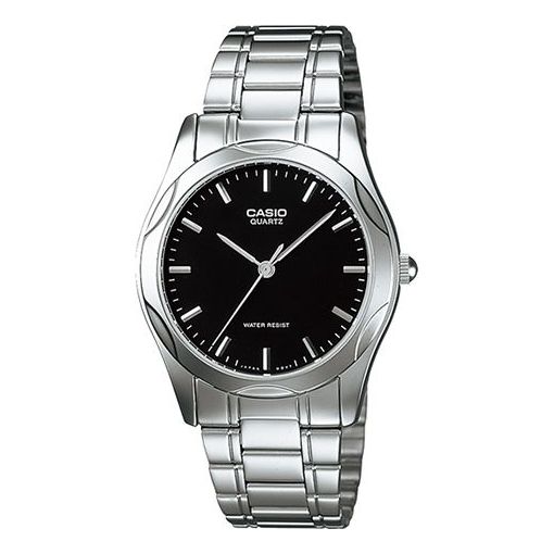 Men's CASIO STANDARD Series Watch Black MTP-1275D-1A Black Dial Mens Black Analog MTP-1275D-1A2021