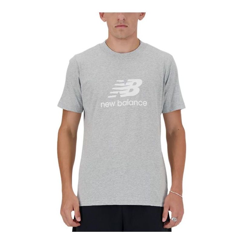New Balance Sport Essentials Logo T-Shirt Asia Sizing 'Athletic Grey' MT41502-AG