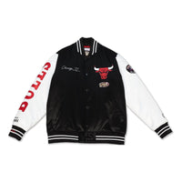 Mitchell & Ness x NBA Team Origins Varsity Satin Jacket 'Chicago Bulls' OJBF4854-CBUYYPPPBKWH