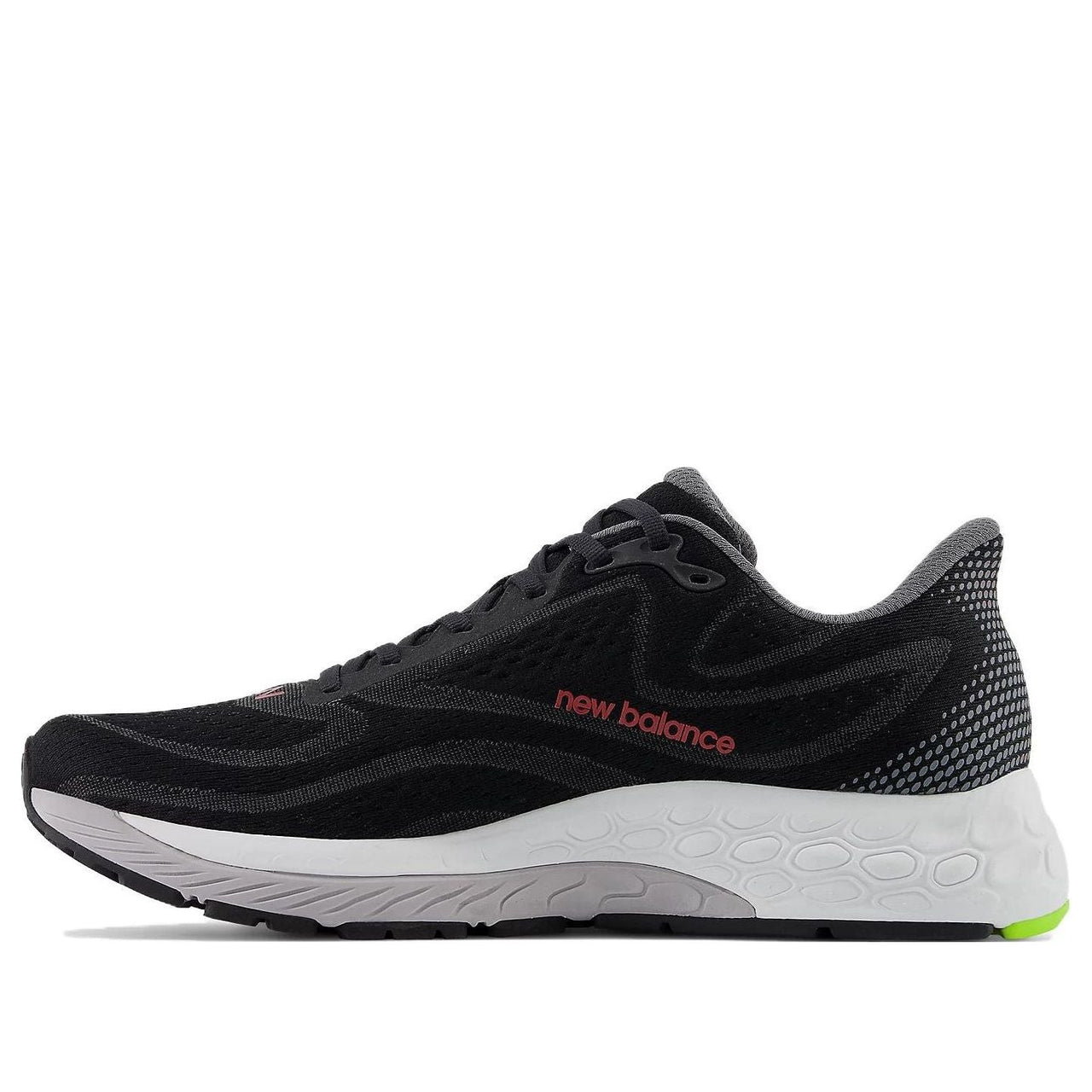 New Balance Fresh Foam X 880v13 Running Shoes 'Black White Red' M880M13