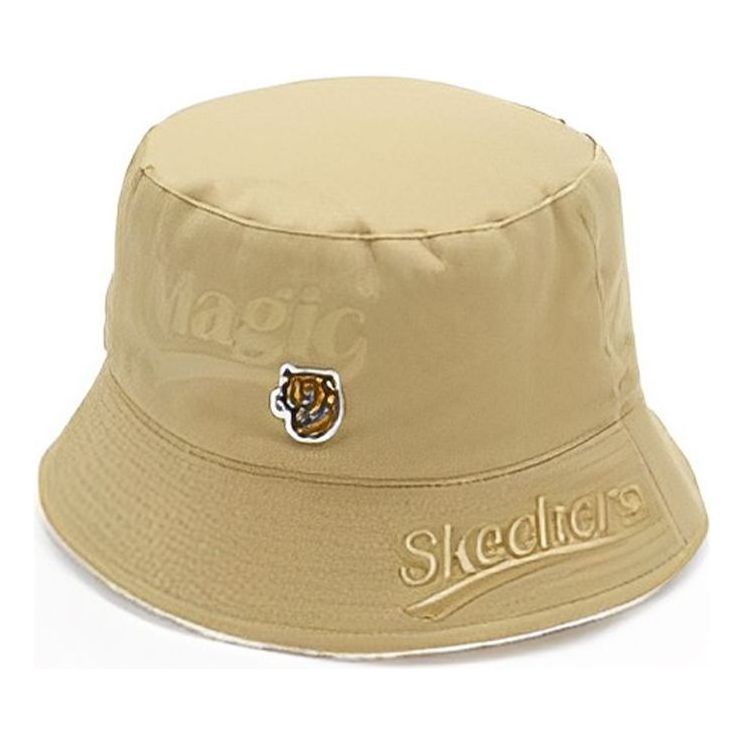 Skechers Classic Logo Letter Print Fisherman Hat 'Tan' L422U022-01EW