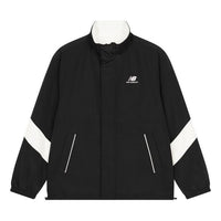 New Balance Sport Jacket Asia Sizing 'Black White' 6DD38081-BK