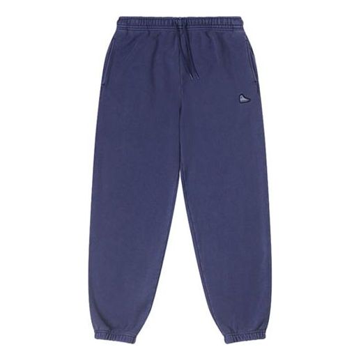 Converse Loose Fit Sneaker Patch Pant Asia Sizing 'Blue' 10025540-A05