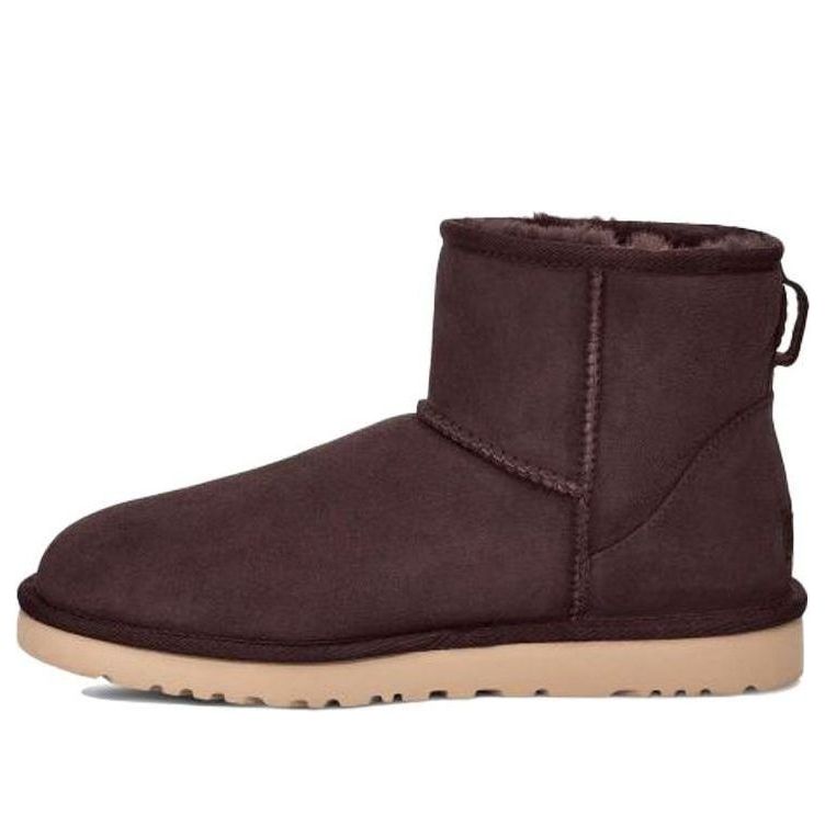 UGG Classic Mini Low Top Snow Boots Coffee 1002072-STT
