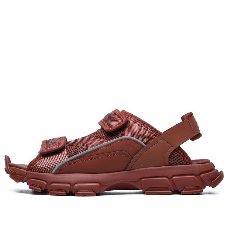 (WMNS) Fila Fusion Sandals 'Dark Red' T12W125401FCN