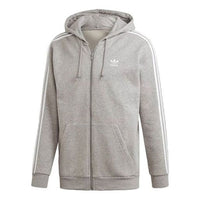 adidas originals 3-Stripe Zip 3 Zipper Jacket Gray ED5969