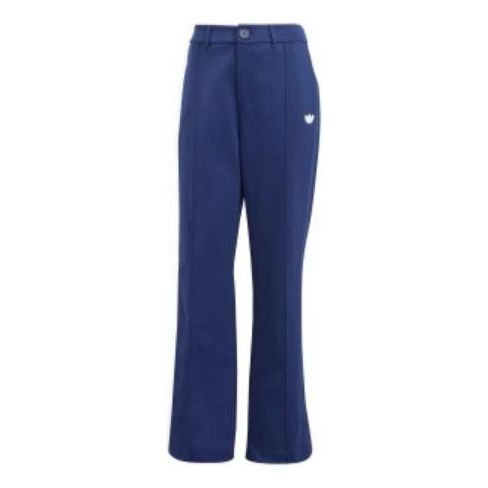 (WMNS) adidas Blue Version Club High-Waisted Pants 'Navy' IB5877