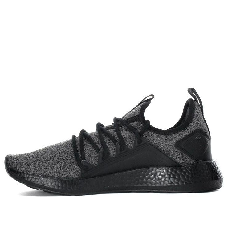(WMNS) PUMA Nrgy Neko Knit Low-Top Sneakers Black/White 191477-08