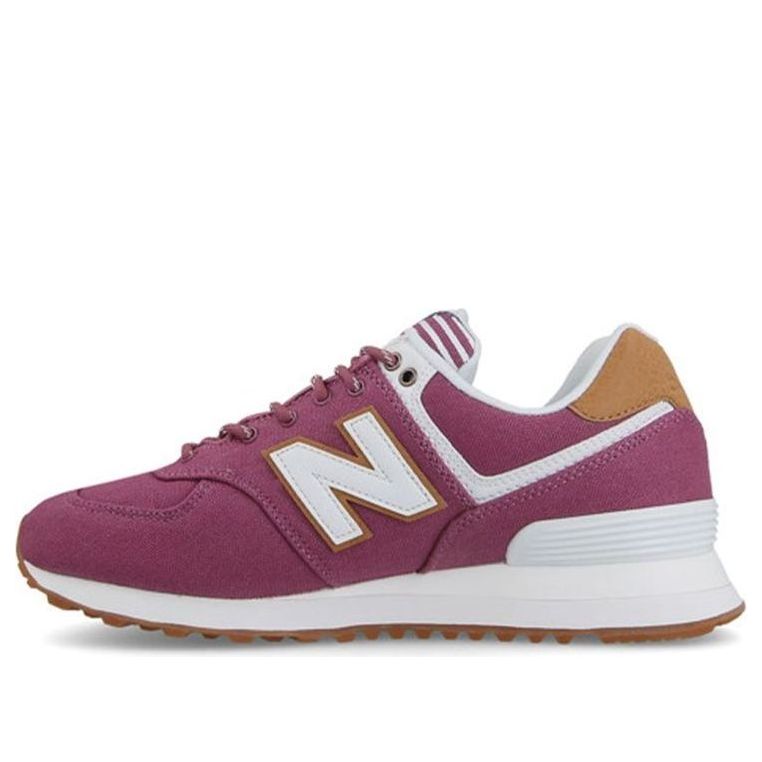 (WMNS) New Balance 574 Series Sneakers Purple/Red WL574SYF