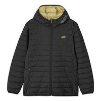 Skechers Logo Printed Woven Down Jacket 'Black' L421M014
