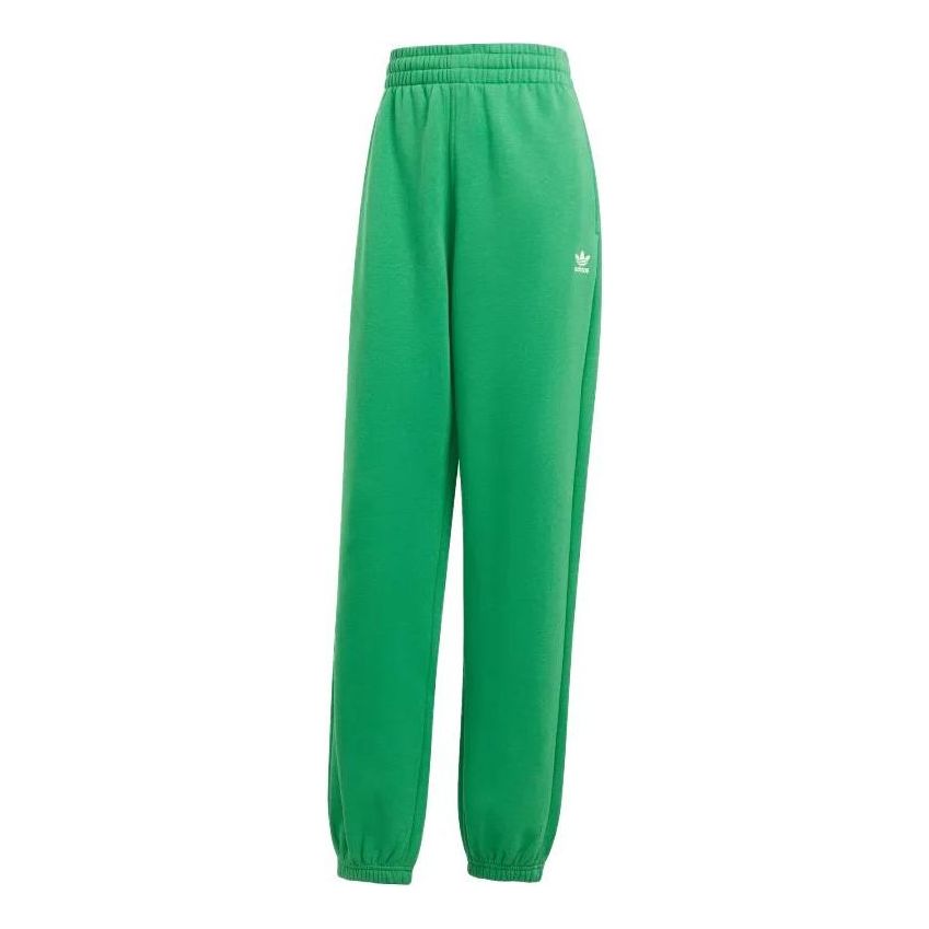 (WMNS) adidas Essentials Fleece Joggers 'Green' IJ7803