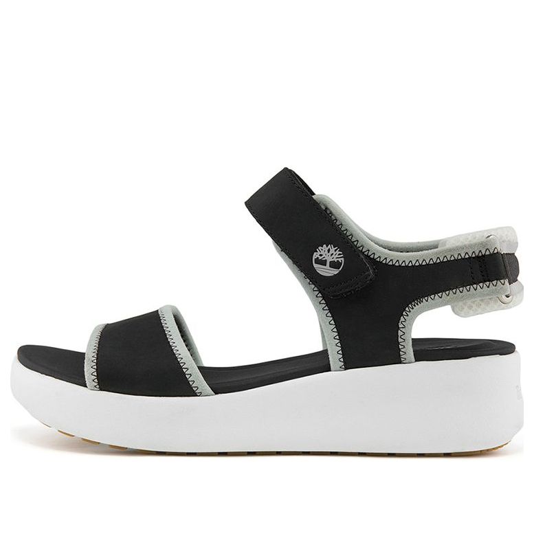 (WMNS) Timberland Los Angeles Wind Casual Black Sandals A23AMW