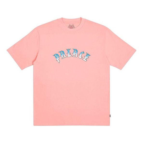 PALACE Spitfire P-Fire Short Sleeve Unisex Pink Red P19TS263