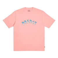 PALACE Spitfire P-Fire Short Sleeve Unisex Pink Red P19TS263
