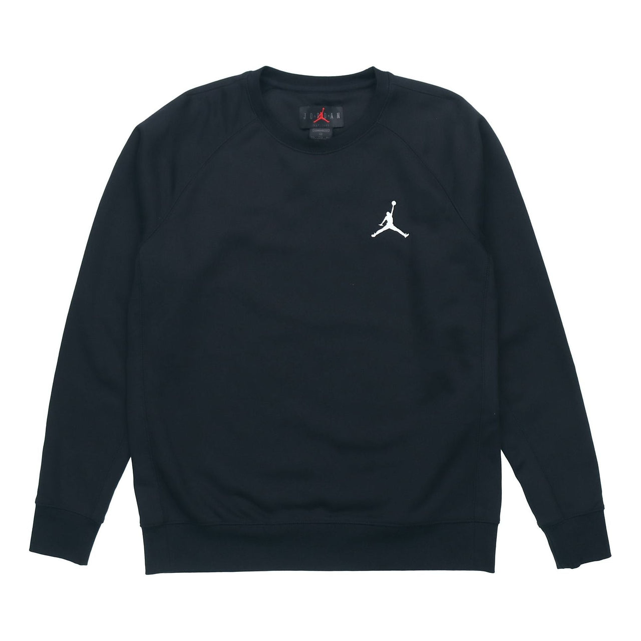 Air Jordan Athleisure Casual Sports Fleece Round Neck Pullover Black CU3024-010