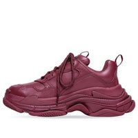 (WMNS) Balenciaga Triple S Sneakers 'Burgundy' 524039W2FA56900