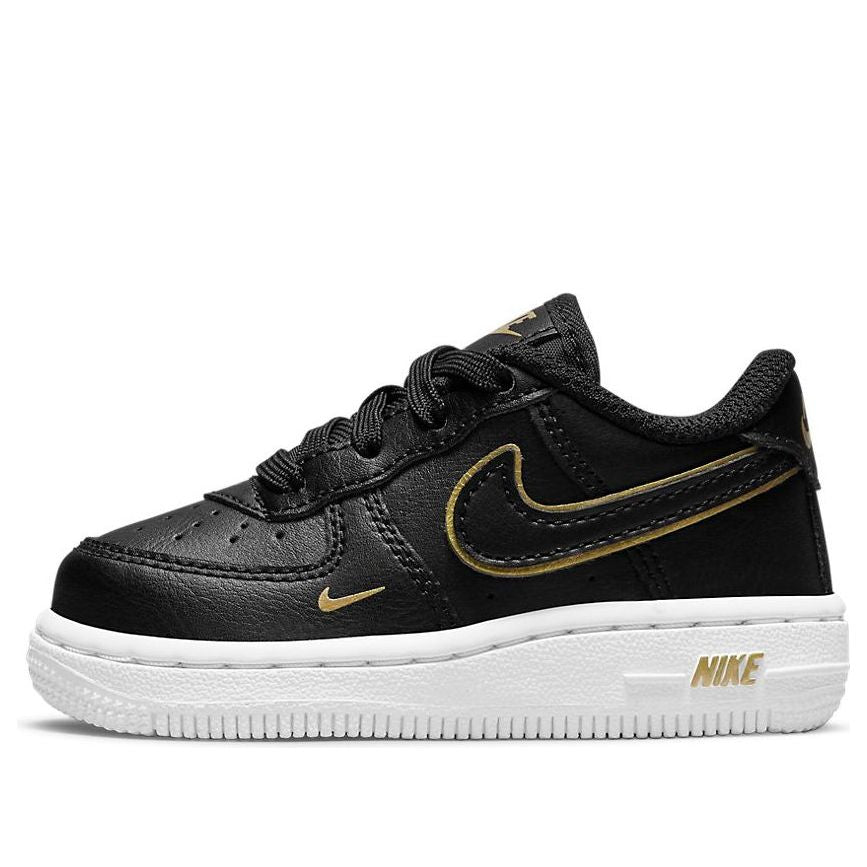 (TD) Nike Force 1 LV8 'Metallic Swoosh Pack - Black' DM3387-001