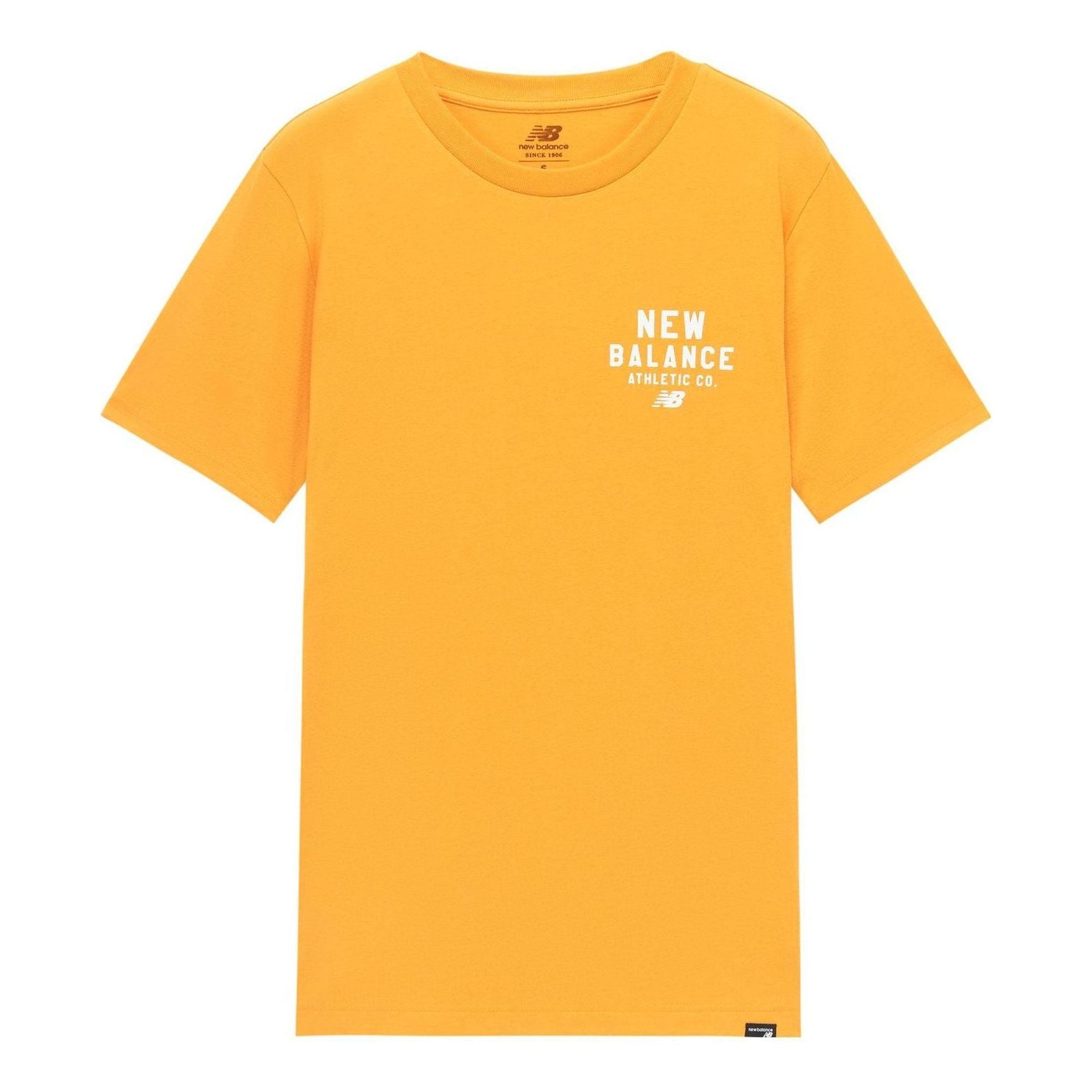 New Balance Round Neck Sports Tee Asia Sizing 'Yellow' MT31909-VGL