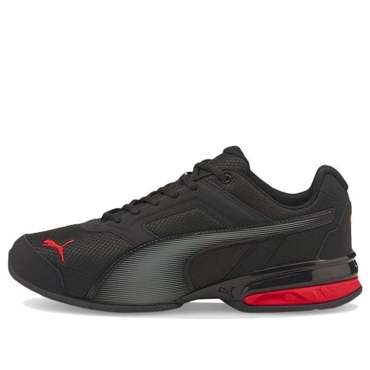 PUMA Tazon 7 Low Tops Black Red 195208-07