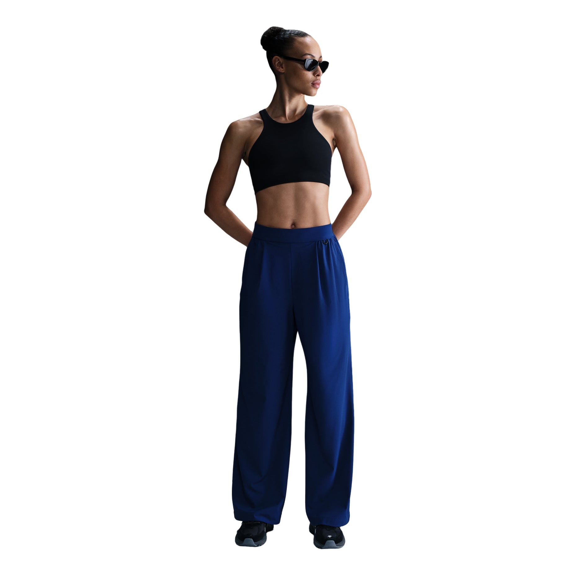 Nike 24.7 PerfectStretch Dri-FIT High-Rise Loose-Fit Pants 'Deep Royal Blue' HQ0236-455
