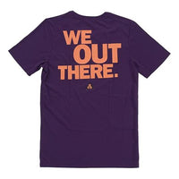 Nike ACG Back Printing Short Sleeve Purple AQ3951-537