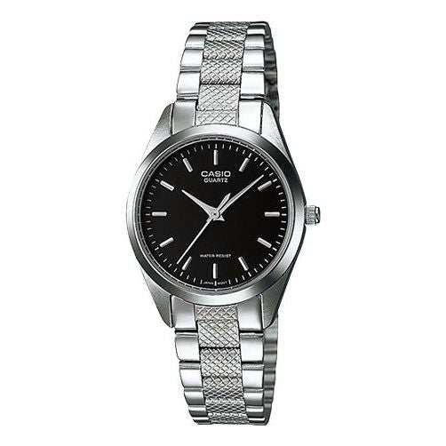 CASIO Stainless Steel Strap Black Analog LTP-1274D-1A2021
