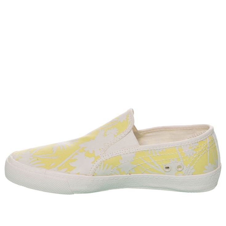 (WMNS) PUMA Ibiza Slipon Low Top Board Shoes White/Yellow 356253-02