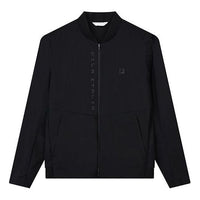 FILA Athletics Logo Woven Jacket Black A11M135704F-BK