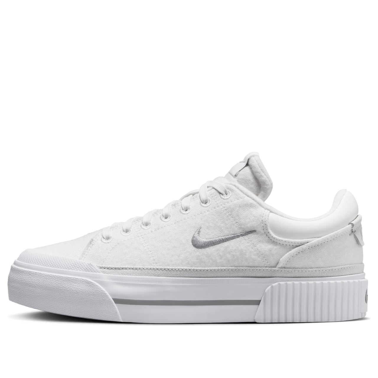 (WMNS) Nike Court Legacy Lift 'Summit White Grey' FZ2606-100